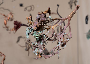 Full Fathom Five patinated detail
