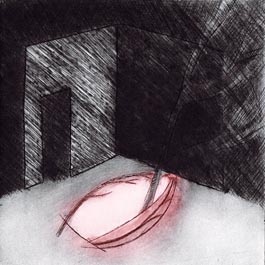 Red Boat, etching