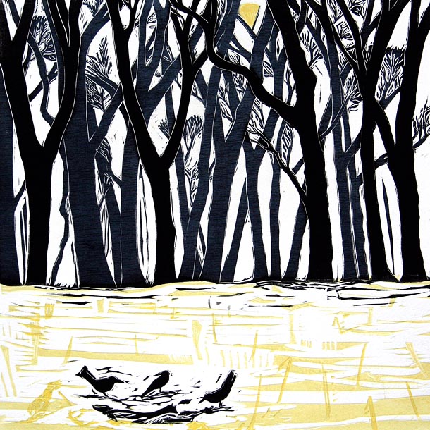 Linocut, Michaelmas